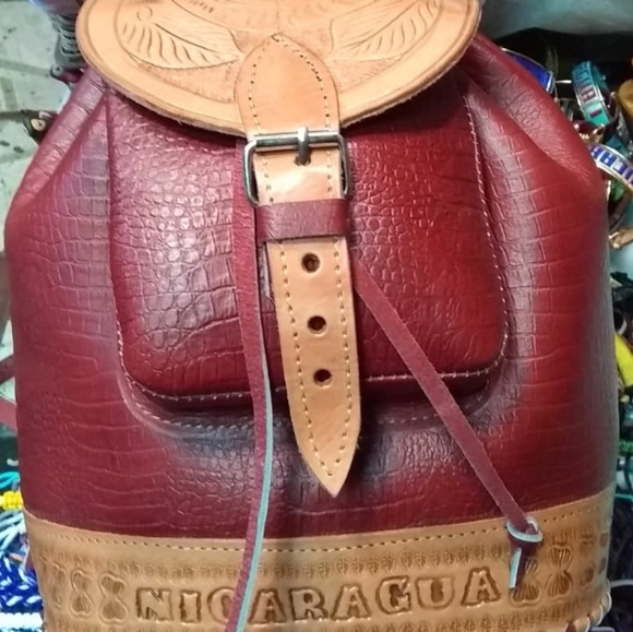 Leather backpacks ackpacks - Picture 6 of 7